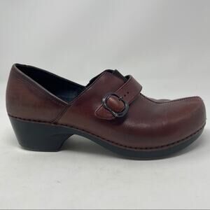 DANSKO Tamara Burnished Full Grain Leather Clog 40